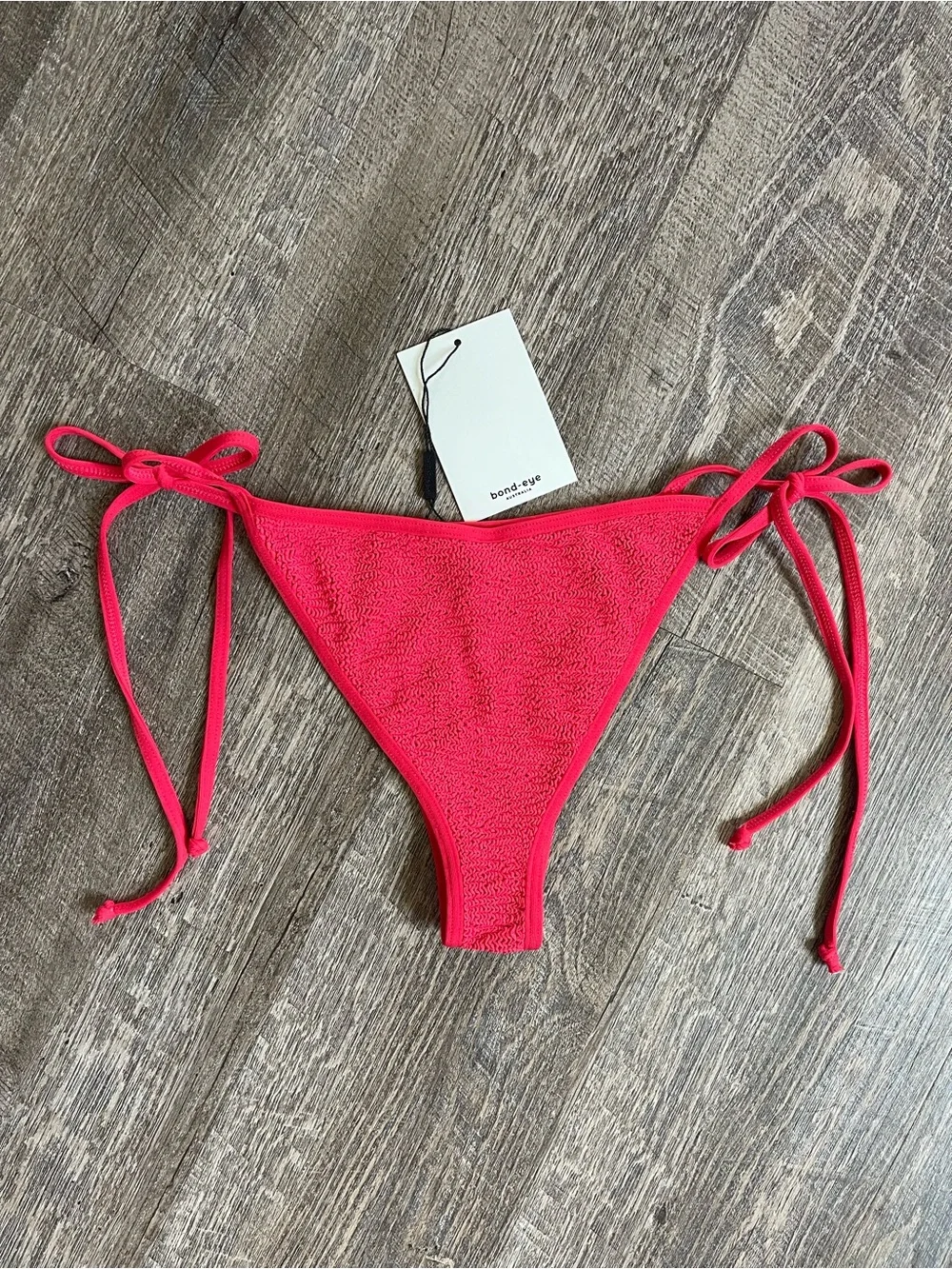 Bond-eye Anisha moderate coverage bikini bottoms nectarine color